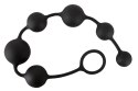 Black Velvets Elastyczny Łańcuch Kulkowy Silikonowy 40 cm