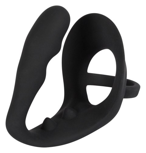 Black Velvets Pierścień z korkiem do punktu P, silikonowy, czarny Black Velvets Pierścień z korkiem do punktu P, silikonowy, czarny