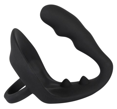 Black Velvets Pierścień z korkiem do punktu P, silikonowy, czarny Black Velvets Pierścień z korkiem do punktu P, silikonowy, czarny