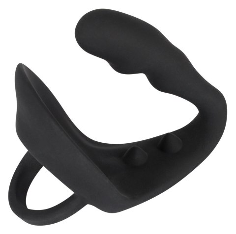 Black Velvets Pierścień z korkiem do punktu P, silikonowy, czarny Black Velvets Pierścień z korkiem do punktu P, silikonowy, czarny