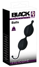 Black Velvets Piłeczki treningowe z obciążeniem, silikon, 131g, czarne