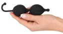Black Velvets Piłeczki treningowe z obciążeniem, silikon, 131g, czarne