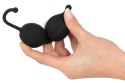 Black Velvets Piłeczki treningowe z obciążeniem, silikon, 131g, czarne