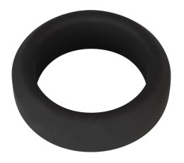 Black Velvets silikonowy pierścień anatomiczny 3,2 cm czarny