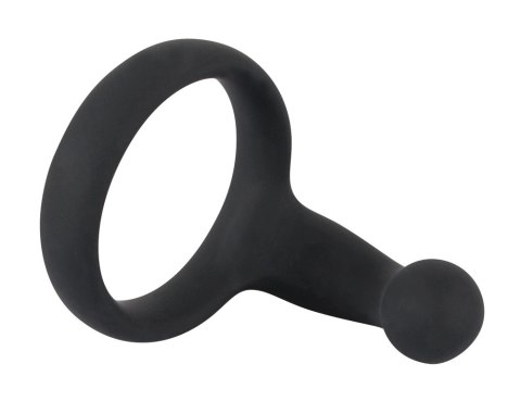 Black Velvets silikonowy pierścień z anatomiczną nasadką 6,2 cm czarny Black Velvets silikonowy pierścień z anatomiczną nasadką 6,2 cm czarny