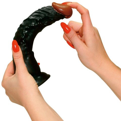European Lover czarne 23 cm model z przyssawką PVC European Lover czarne 23 cm model z przyssawką PVC
