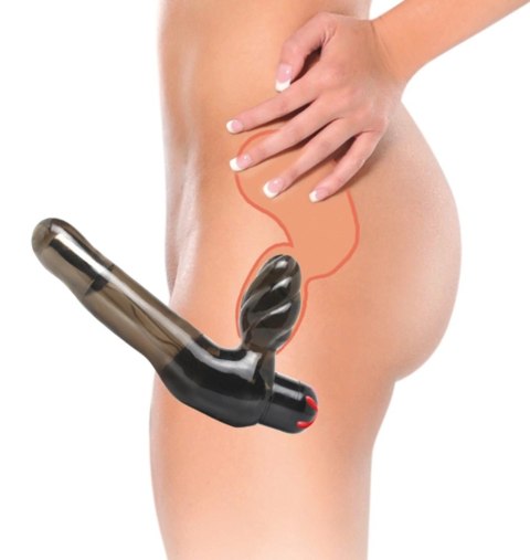 Fetish Fantasy Series Double Vibrator System bez paskow, fioletowy Fetish Fantasy Series Double Vibrator System bez paskow, fioletowy