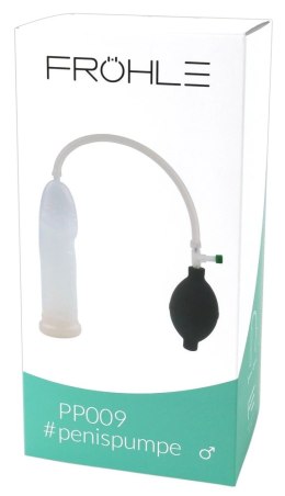 Froehle Slim Fit 21cm - Anatomiczna pompa prożniowa, przezroczysta