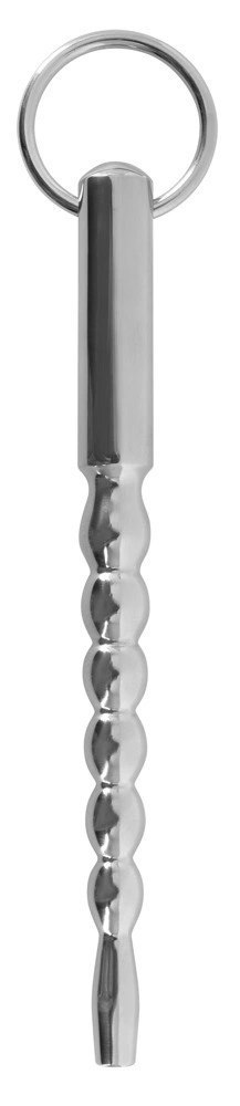Mystim Dilator ze Stali Nierdzewnej z Pierścieniem, 13 cm, Srebrny