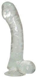 NMC Model Elastyczny 17 cm w kolorze białym - materiał PVC, podstawa z przyssawką