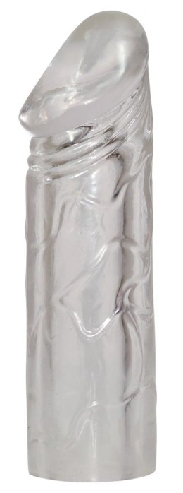 Rebel Transparentny Pokrowiec Intymny +5cm Model Anatomiczny TPE 19cm