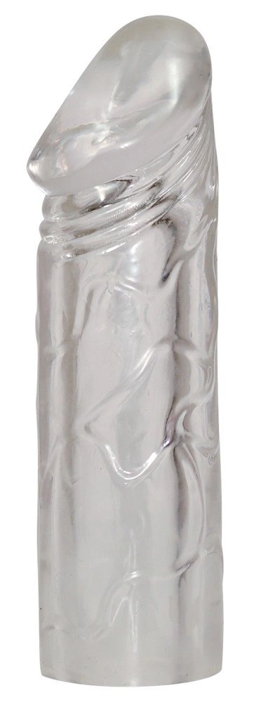 Rebel Transparentny Pokrowiec Intymny +5cm Model Anatomiczny TPE 19cm Rebel Transparentny Pokrowiec Intymny +5cm Model Anatomiczny TPE 19cm