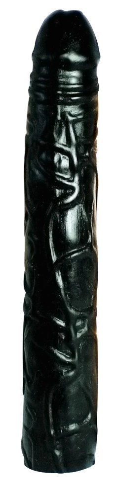 You2Toys Big Mr. Softee model czarny, długość 29 cm, elastyczny PVC