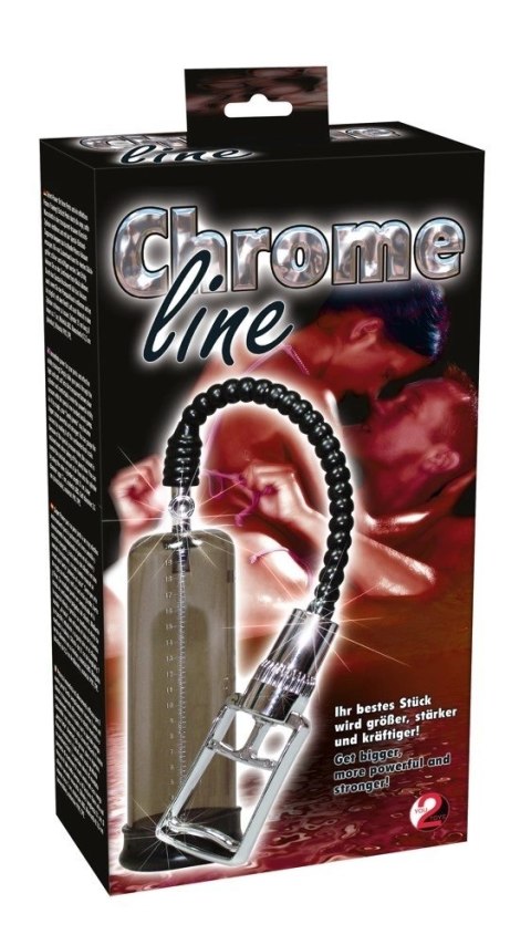 You2Toys Chromowana pompa prożniowa treningowa 21 cm ABS PVC