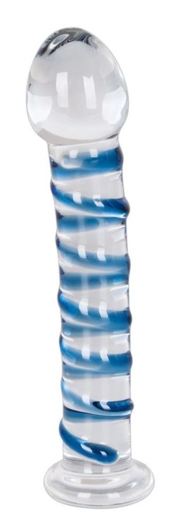 You2Toys Glass Art Model Spiral - szklany model intymny, 18 cm