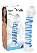 You2Toys Glass Art Model Spiral - szklany model intymny, 18 cm