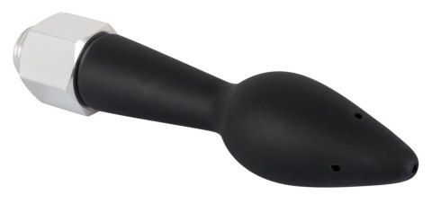 You2Toys Intymny aplikator z funkcją natrysku, silikonowy, czarny 16 cm You2Toys Intymny aplikator z funkcją natrysku, silikonowy, czarny 16 cm