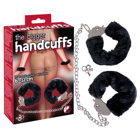 You2Toys Kajdanki Metalowe z Pluszowymi Osłonami 44cm Czarny You2Toys Kajdanki Metalowe z Pluszowymi Osłonami 44cm Czarny