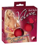 You2Toys Kulki treningowe Velvet Touch czerwone 56g, O3,5cm
