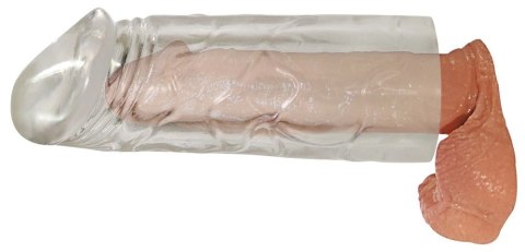 You2Toys Mega Dick nakładka intymna transparentna wydłużająca 19 cm You2Toys Mega Dick nakładka intymna transparentna wydłużająca 19 cm