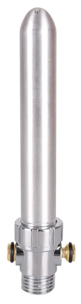 You2Toys Metalowa gruszka do higieny intymnej z zaworem 15,5 cm srebrna You2Toys Metalowa gruszka do higieny intymnej z zaworem 15,5 cm srebrna