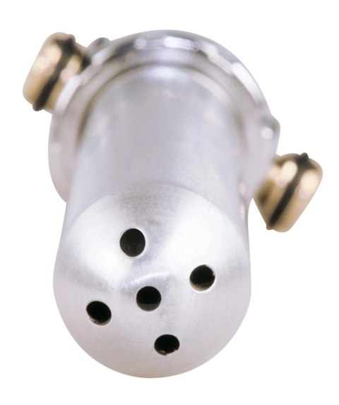 You2Toys Metalowa gruszka do higieny intymnej z zaworem 15,5 cm srebrna You2Toys Metalowa gruszka do higieny intymnej z zaworem 15,5 cm srebrna
