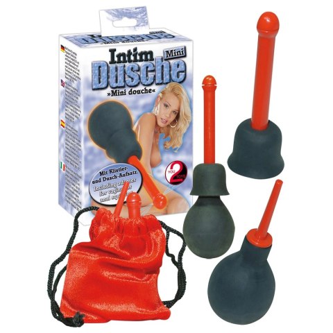You2Toys Mini system higieniczny podrożny - gruszka i końcowka prysznicowa You2Toys Mini system higieniczny podrożny - gruszka i końcowka prysznicowa