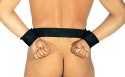 You2Toys Pas z mankietami regulowanymi, wyściołka Comfort, czarny