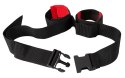 You2Toys Pas z mankietami regulowanymi, wyściołka Comfort, czarny