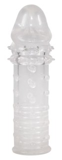 You2Toys Power Sleeve Transparent - Nakładka intymna, TPE, 16 cm