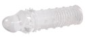 You2Toys Power Sleeve Transparent - Nakładka intymna, TPE, 16 cm