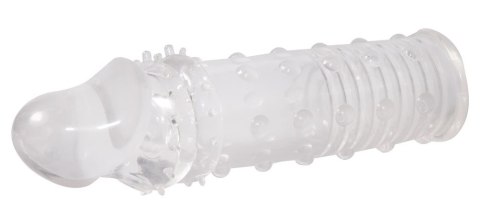 You2Toys Power Sleeve Transparent - Nakładka intymna, TPE, 16 cm You2Toys Power Sleeve Transparent - Nakładka intymna, TPE, 16 cm