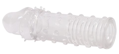 You2Toys Power Sleeve Transparent - Nakładka intymna, TPE, 16 cm You2Toys Power Sleeve Transparent - Nakładka intymna, TPE, 16 cm