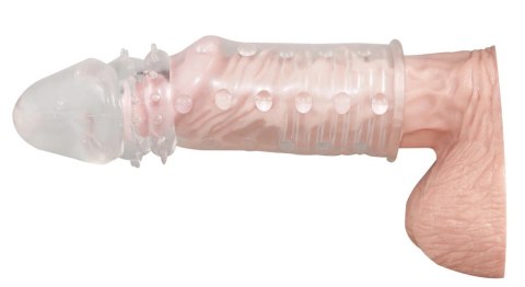You2Toys Power Sleeve Transparent - Nakładka intymna, TPE, 16 cm You2Toys Power Sleeve Transparent - Nakładka intymna, TPE, 16 cm