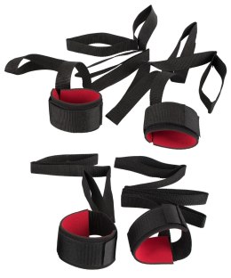 You2Toys Restraint Set - Zestaw czterech regulowanych mankietow z paskami 115 cm