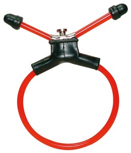 You2Toys Sling - regulowany pierścień anatomiczny, czarny PVC
