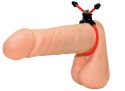 You2Toys Sling - regulowany pierścień anatomiczny, czarny PVC