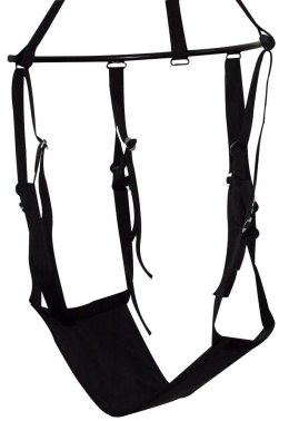 You2Toys Swing Support System czarna huśtawka z regulacją 88x60 cm
