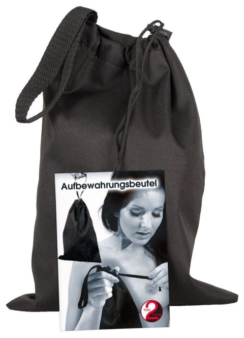You2Toys Torba na akcesoria z poliestru 24x35 cm czarna