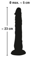 European Lover model 18 cm z przyssawką - anatomiczny kształt PVC