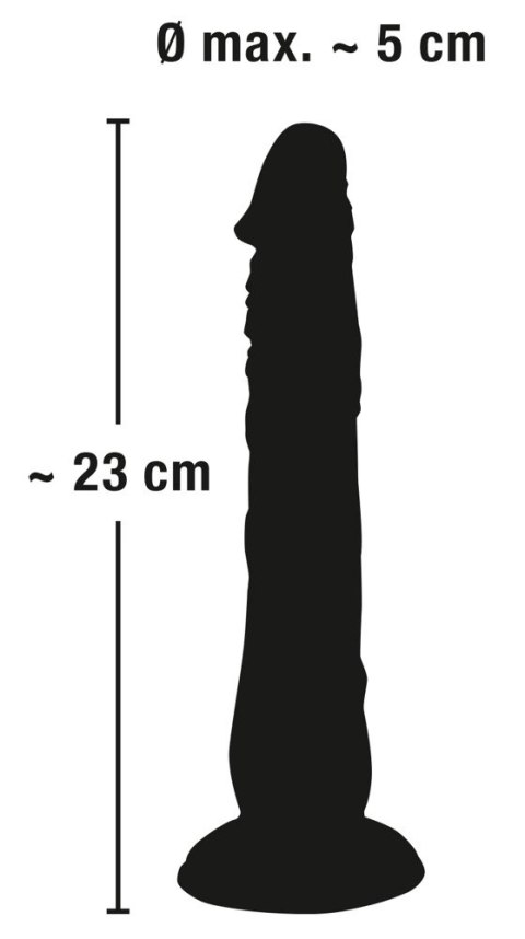 European Lover model 18 cm z przyssawką - anatomiczny kształt PVC European Lover model 18 cm z przyssawką - anatomiczny kształt PVC