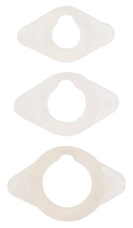 Frohle LR004 Zestaw 3 pierścieni intymnych elastycznych 16/21/26mm TPE