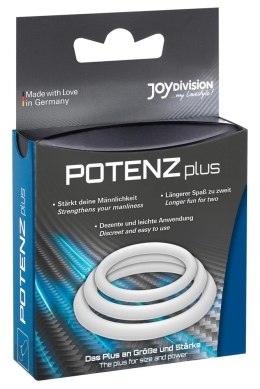 Joydivision PotenzPlus Zestaw 3 Elastycznych Pierścieni Silikonowych