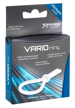 Joydivision Vario Ring silikonowa przezroczysta opaska regulowana