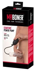 Mr. Boner Manualna Pompa Treningowa Przezroczysta 22 cm Skala ABS
