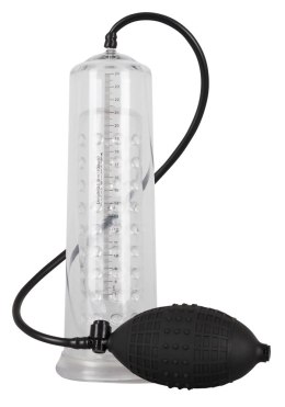 Mr. Boner Pompa Prożniowa Ręczna 25cm Skala Cylinder Silikonowy Rękaw