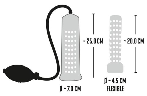 Mr. Boner Pompa Prożniowa Ręczna 25cm Skala Cylinder Silikonowy Rękaw Mr. Boner Pompa Prożniowa Ręczna 25cm Skala Cylinder Silikonowy Rękaw