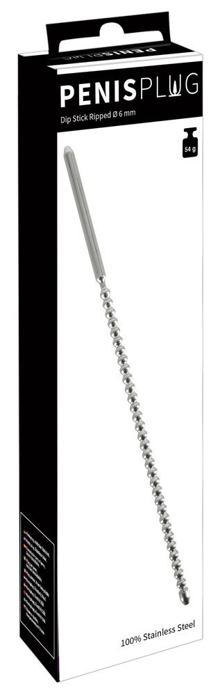Mystim Plug Dilator ze stali nierdzewnej 24 cm, kulisty kształt Mystim Plug Dilator ze stali nierdzewnej 24 cm, kulisty kształt