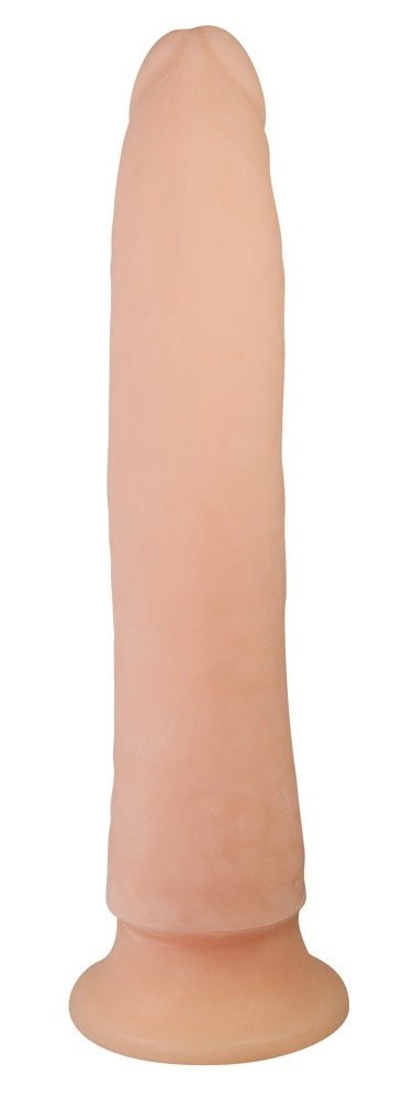 Nature Skin Model Długi z Przyssawką 22 cm - elastyczny TPR, naturalny kolor Nature Skin Model Długi z Przyssawką 22 cm - elastyczny TPR, naturalny kolor