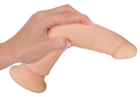 Nature Skin Model Długi z Przyssawką 22 cm - elastyczny TPR, naturalny kolor Nature Skin Model Długi z Przyssawką 22 cm - elastyczny TPR, naturalny kolor